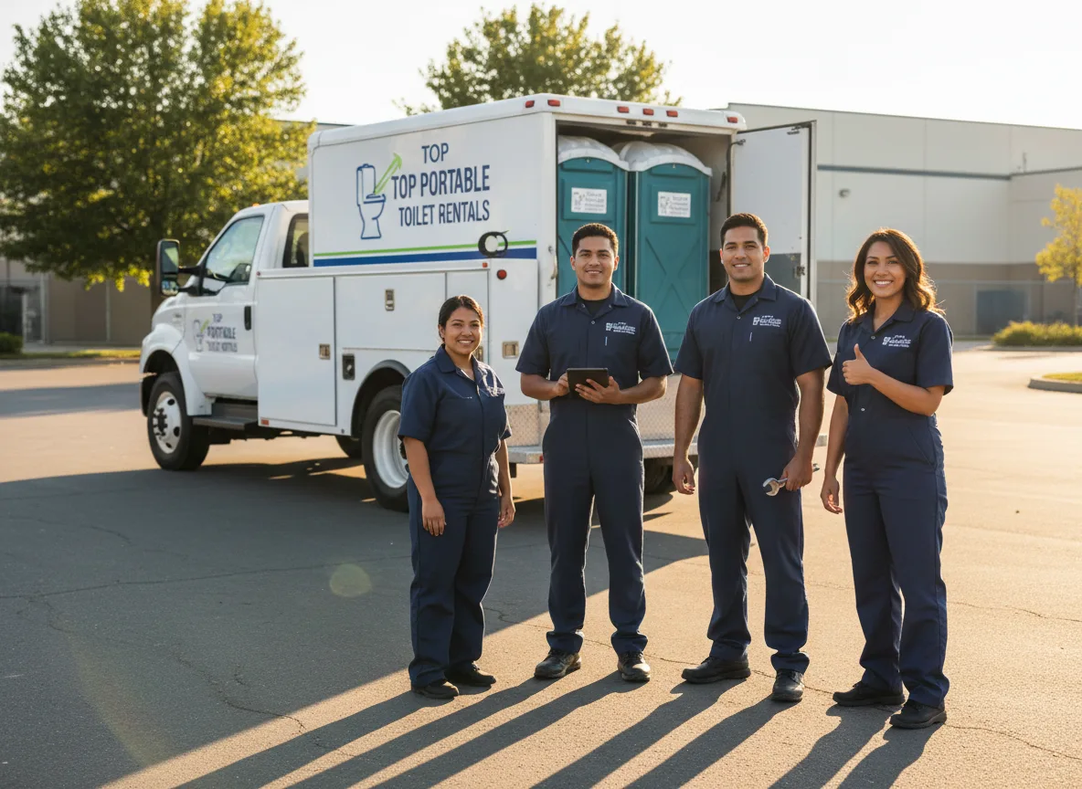 Short Term Porta Potty Rental company in Hye, TX